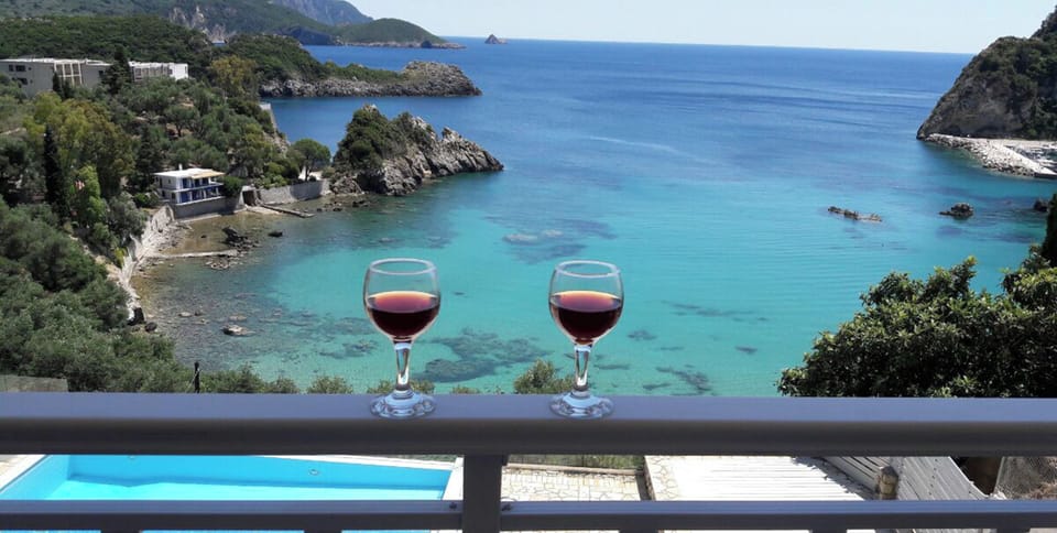 Platakia Blu Apt 03 - Balcony view