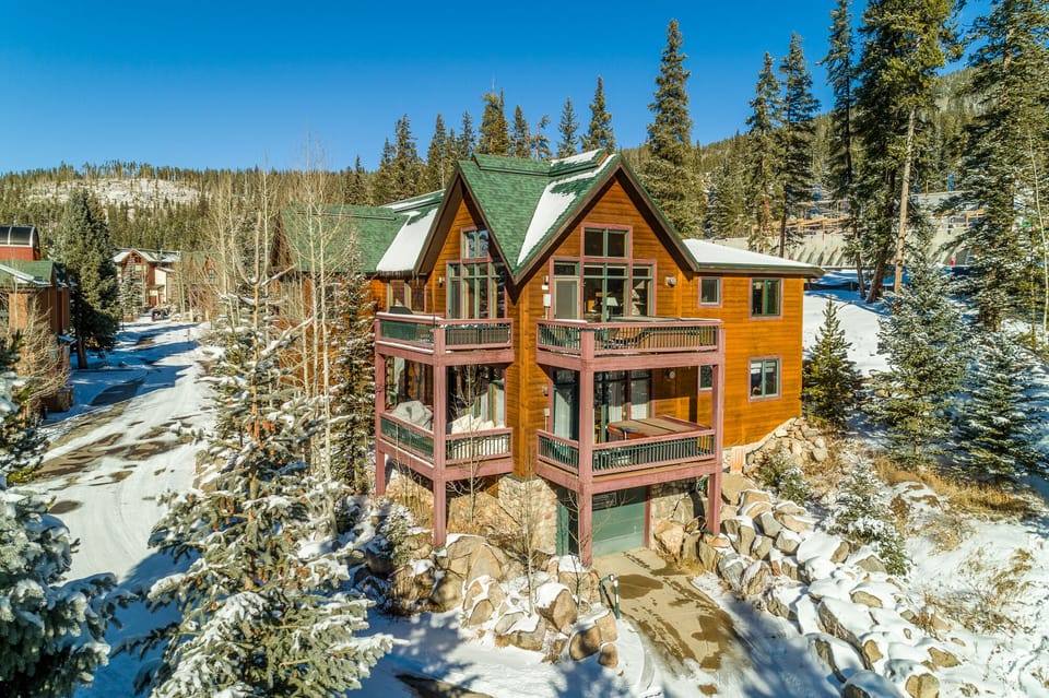 Enjoy the 2 private decks from our top floor home!