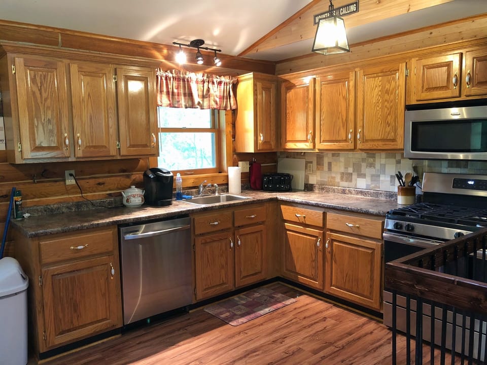 Modern fully equipped kitchen