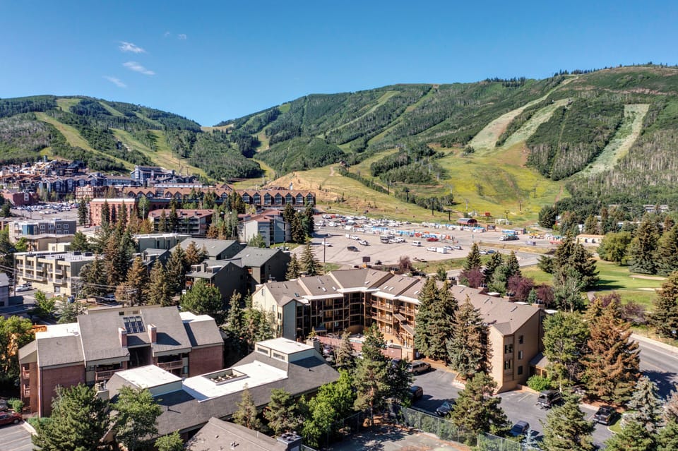 Snowcrest Condominiums is across the street from Park City Mountain resort.