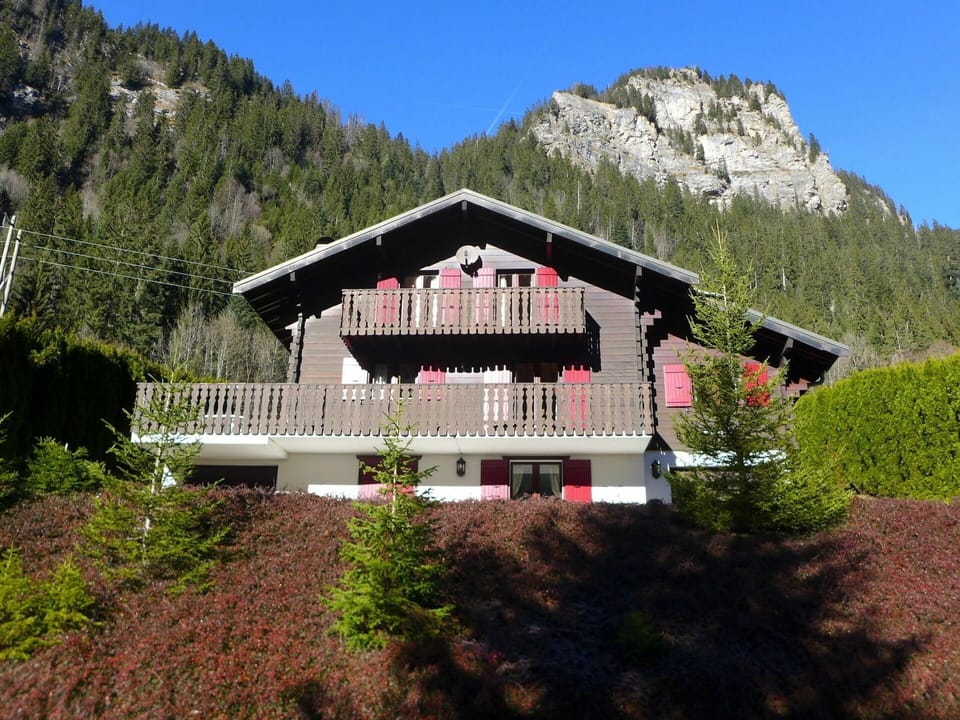 Sky, Mountain, Plant, Building, Window, Tree, Highland, Slope, Larch, Natural Landscape