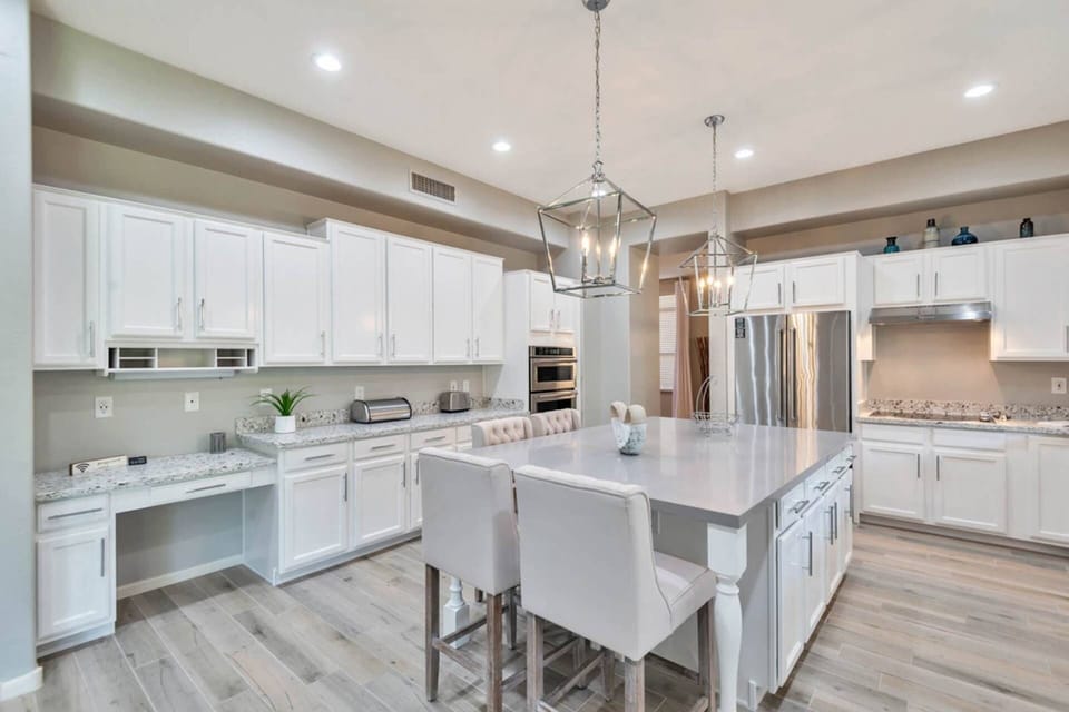 Amazing Kitchen w/ large island great for staying in and making your meals