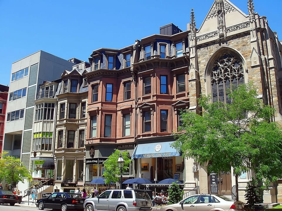 Sip coffee and browse shops along vibrant nearby streets.