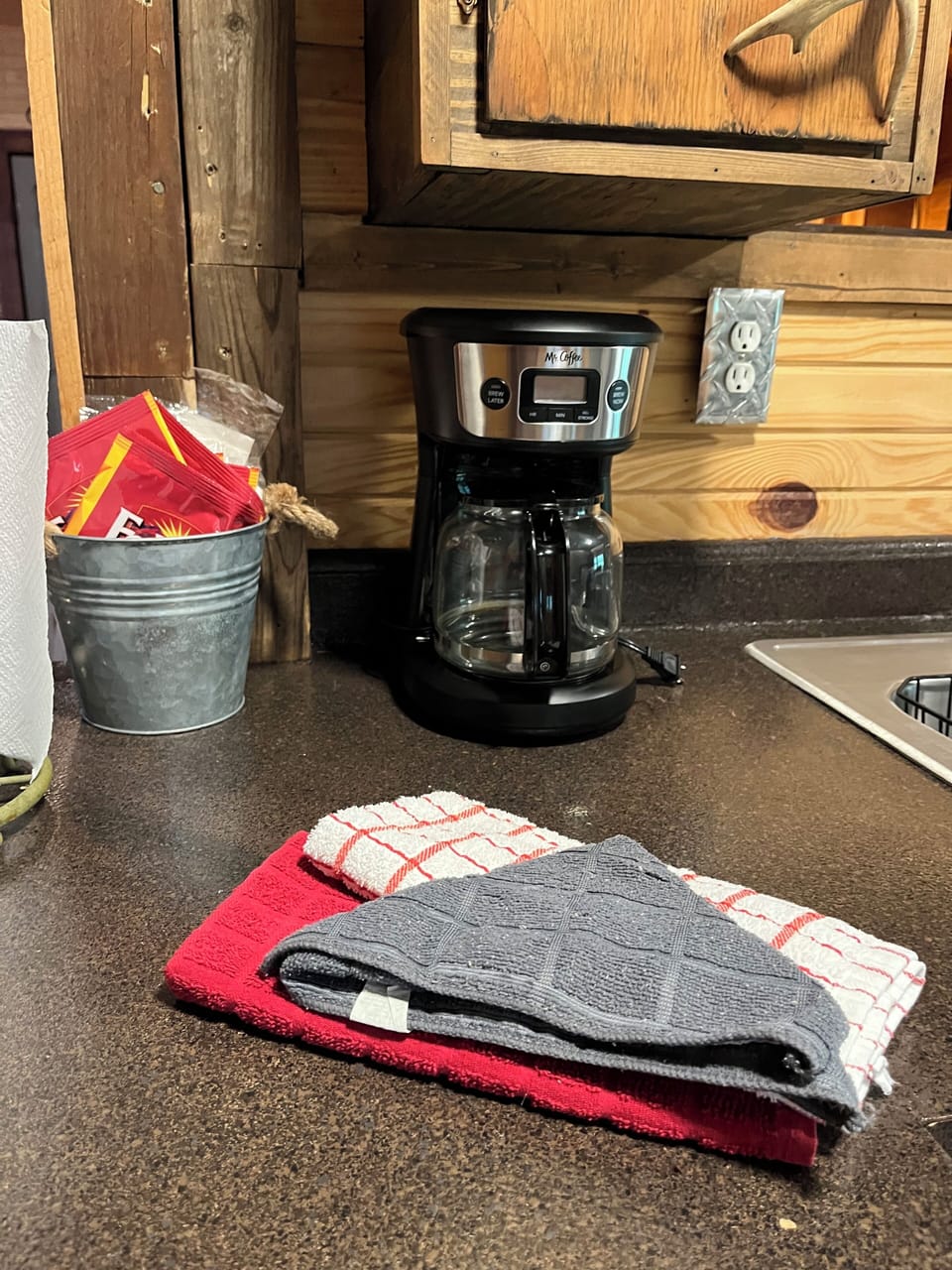 Coffee pot available 
