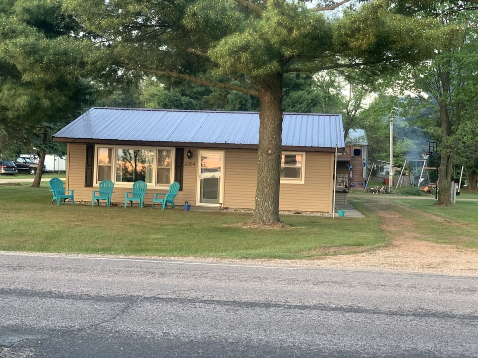 Front of the cabin