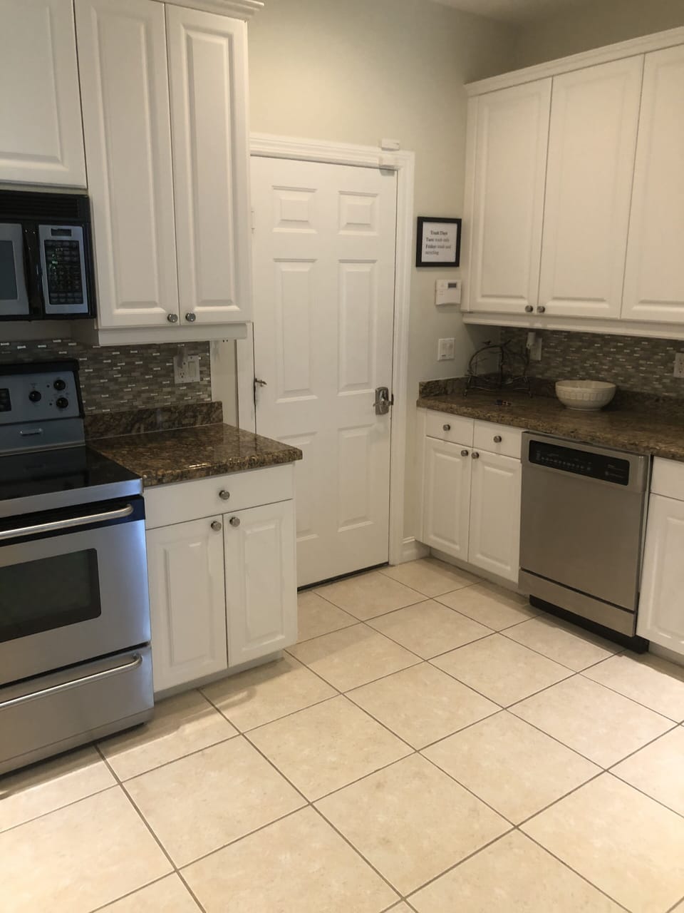 Kitchen with stainless