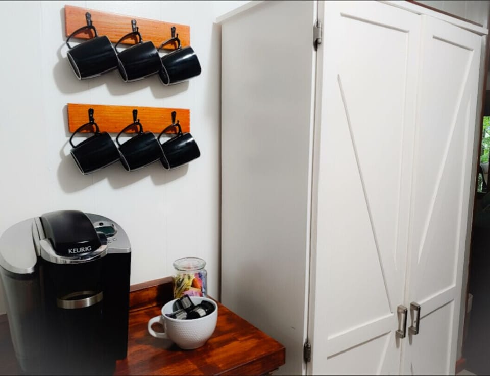 Coffee Bar and pantry.