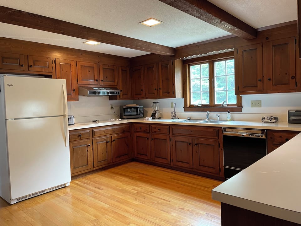 Large, well equipped kitchen