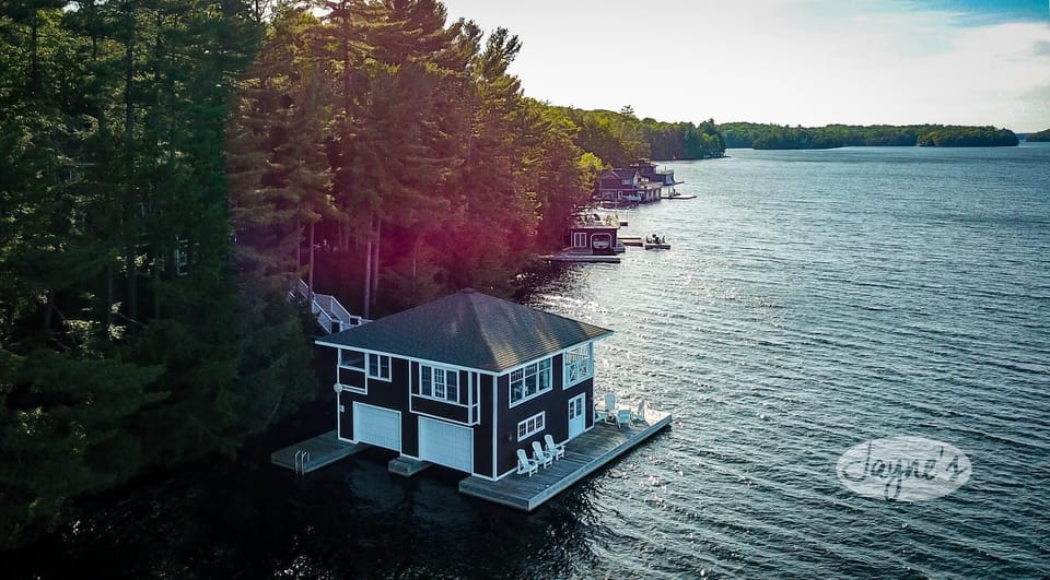 Boat House - Aerial View