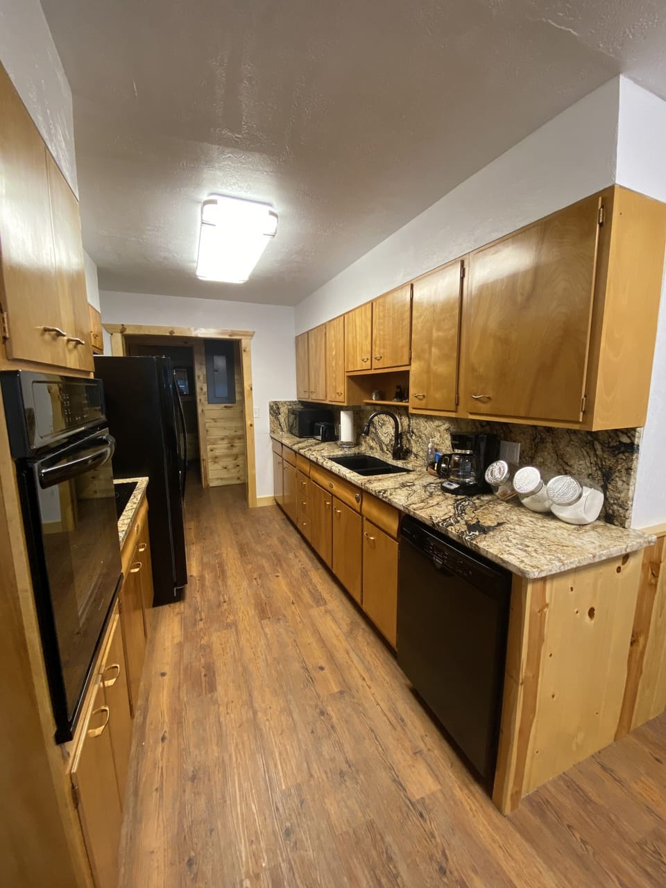 Kitchen with Granite Counters and all the amenities for cooking