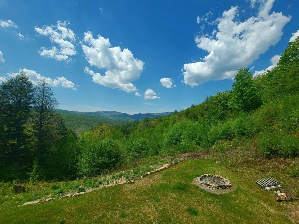 View of mountains