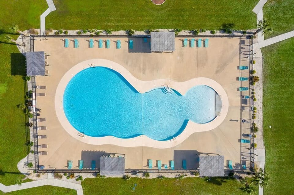 Aerial of Pool