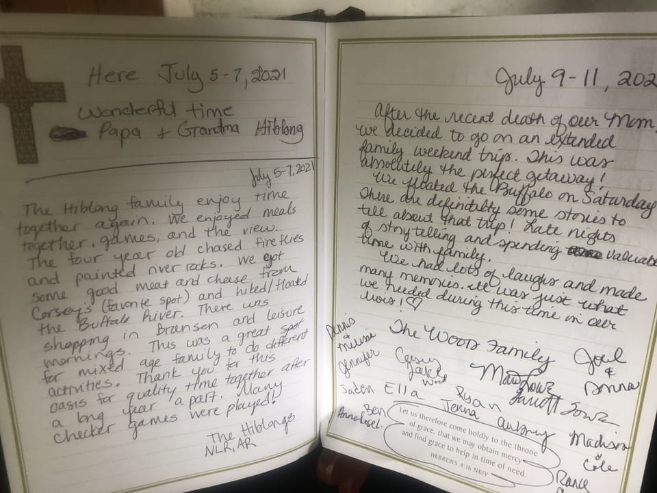 Just a few recent treasured messages