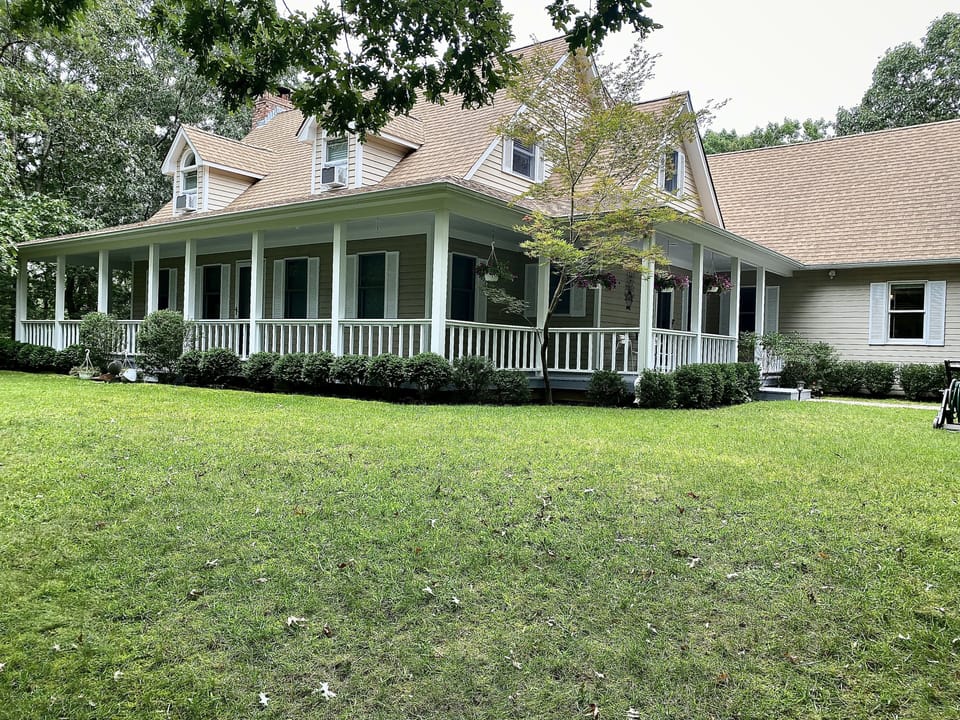Newly Painted Shutters