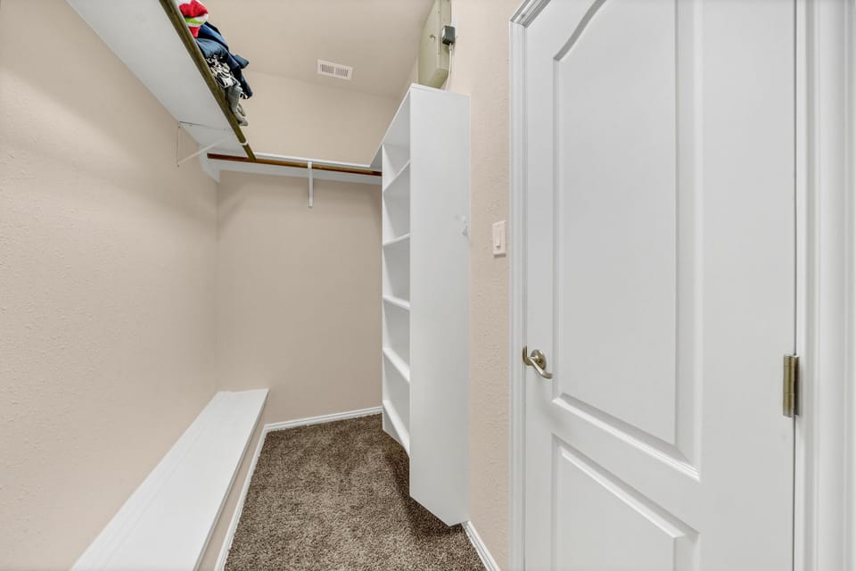 master bedroom closet