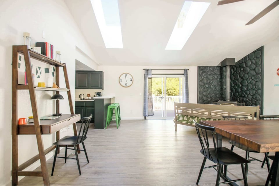Plenty of open living space.