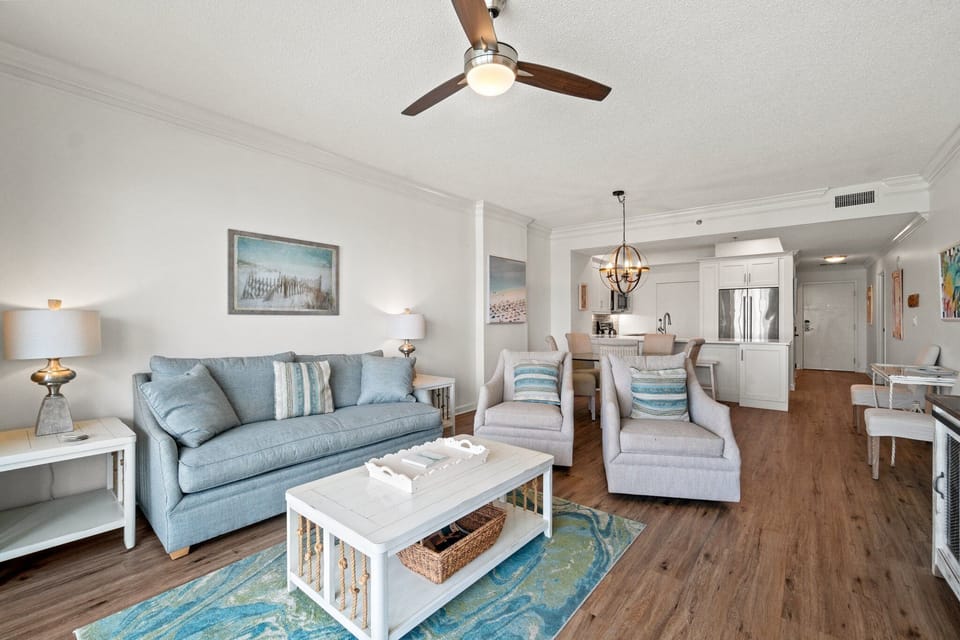 Private balcony access brings the beach breeze straight to you.

Professionally Managed by
Breathe Easy Rentals