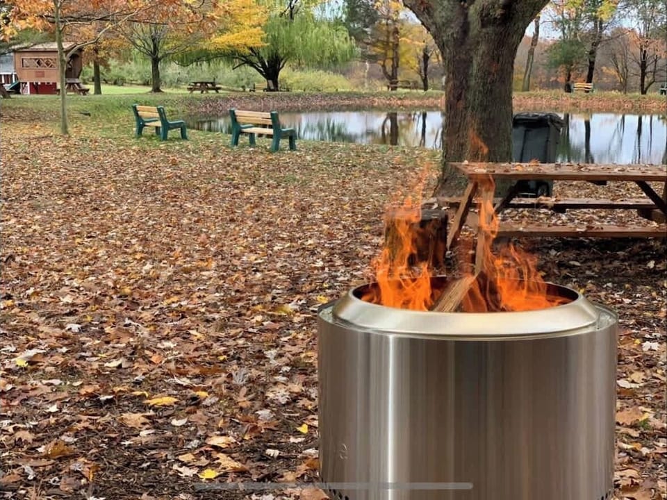 Fire Pits keep you warm on Fall nights