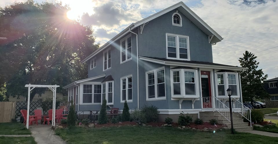 Located in downtown Williams Bay: a short walk to Geneva Lake and restaurants.