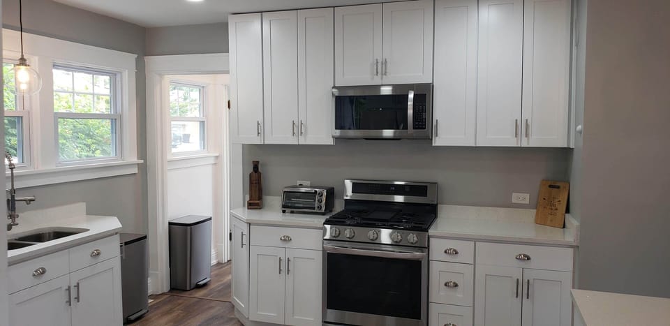 All brand new stainless steel appliances.  Fully loaded kitchen to prepare meals