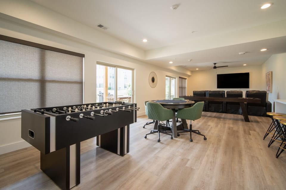 Downstairs Living Area - Foosball Table