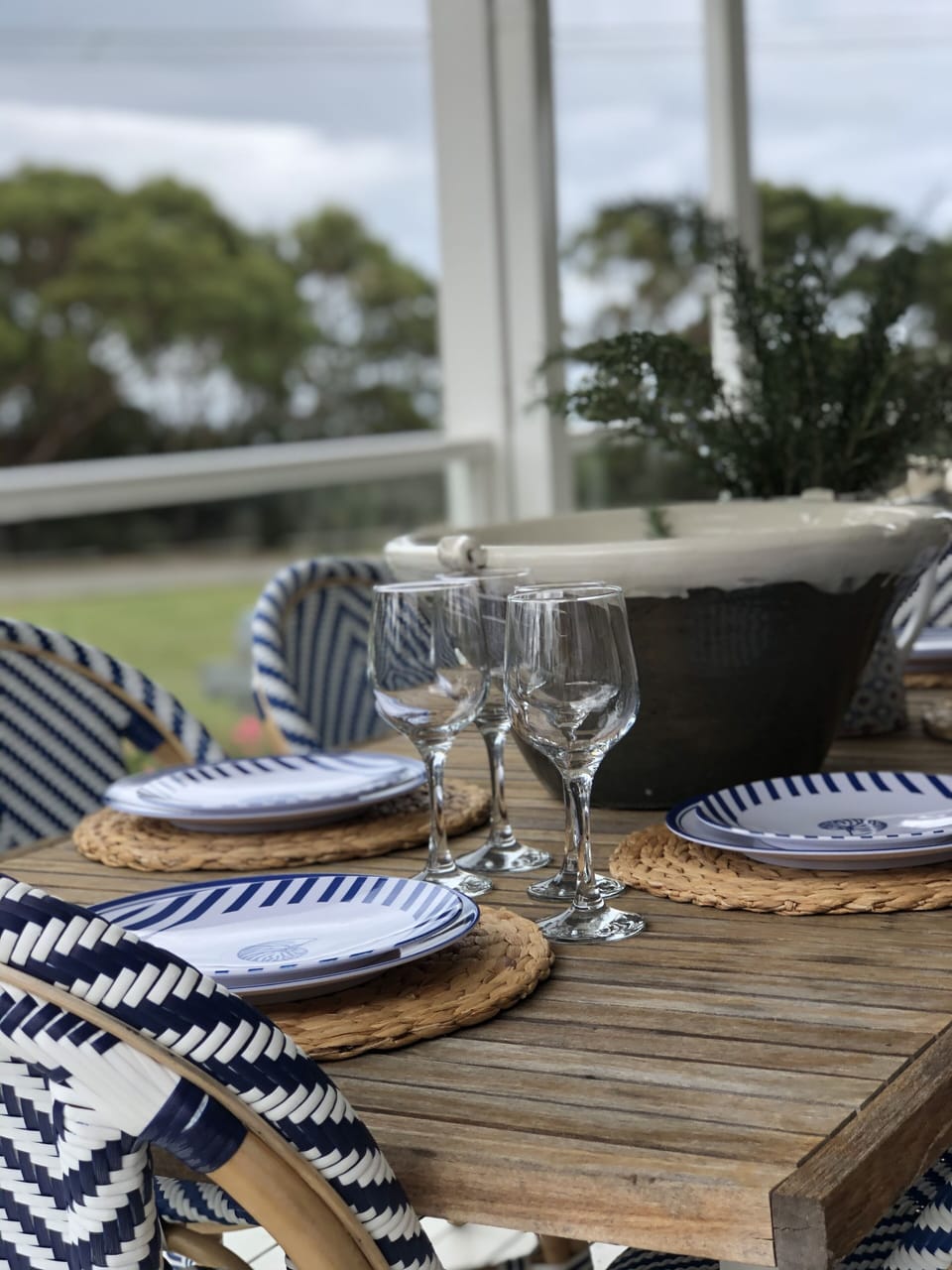 Outdoor dining