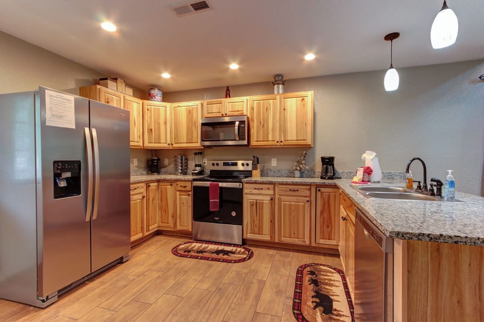 Fully equipped kitchen