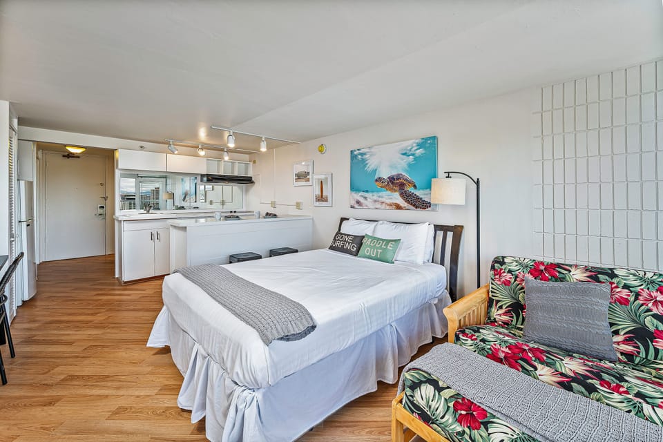 Spacious studio with a queen bed - Spacious studio with a queen bed