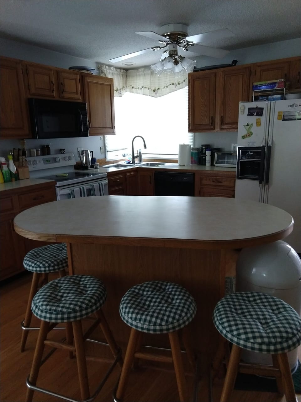 Kitchen and Island