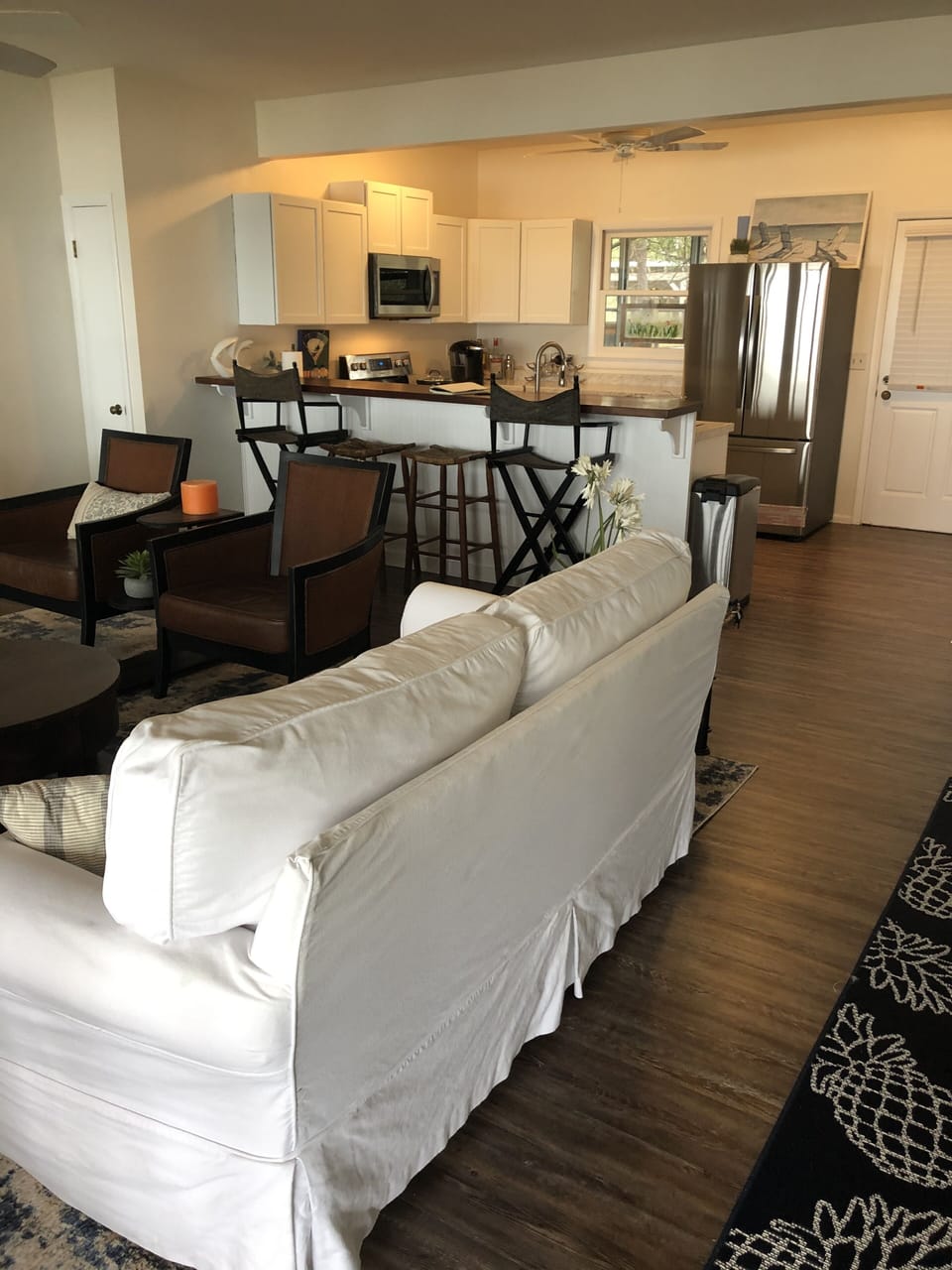 Living room, warm and comfortable