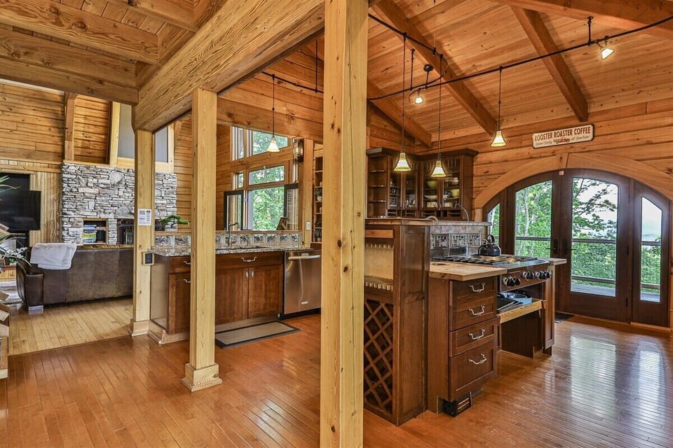Open Floor Plan Kitchen Area
