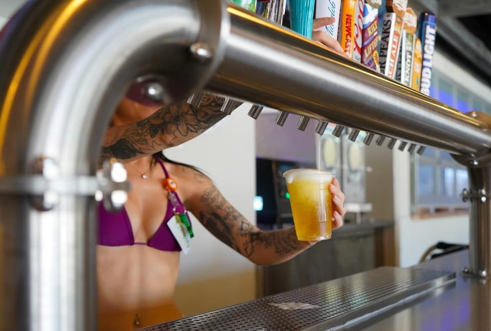 Drinks and beverages are served daily!