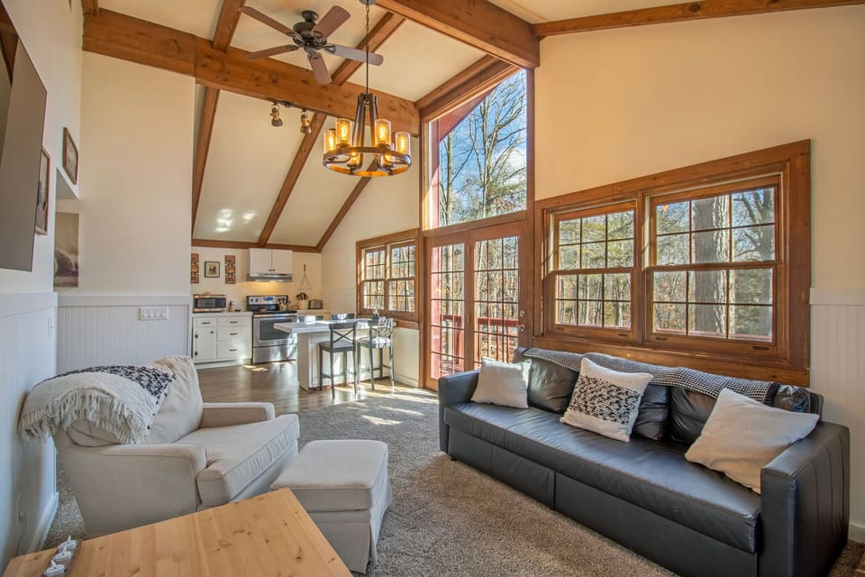 Living area with ample light and tranquil views