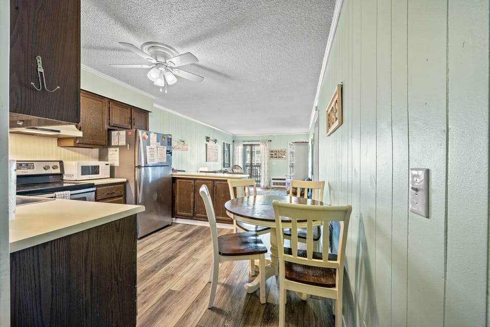 Sit down to a home cooked meal with the whole family.