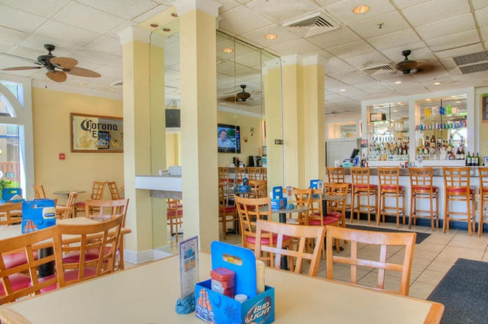 Have a quick lunch at the restaurant and then head back to the beach.