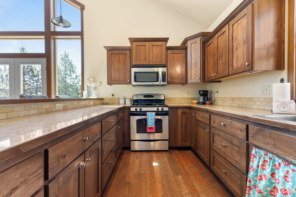 Fully equipped kitchen