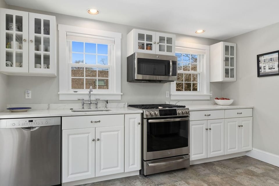 Kitchen with Stainless Steel Appliances