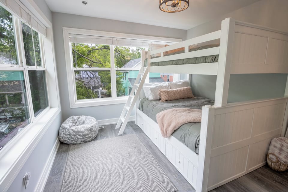 Third Level |  Bedroom 3 | Extra Large Full Over Queen Bunk Bed