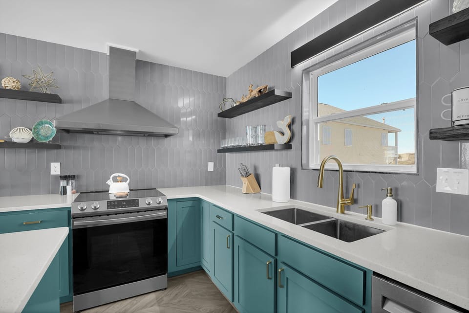 Kitchen with everything you'll need to cook meals for the family