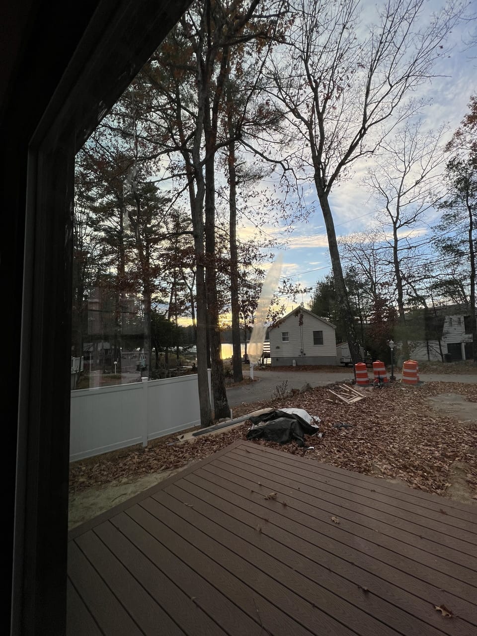 View of water on the left of house, right has better views