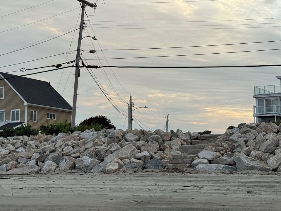 Access to the private beach is just 20 yards from the house and recently updated