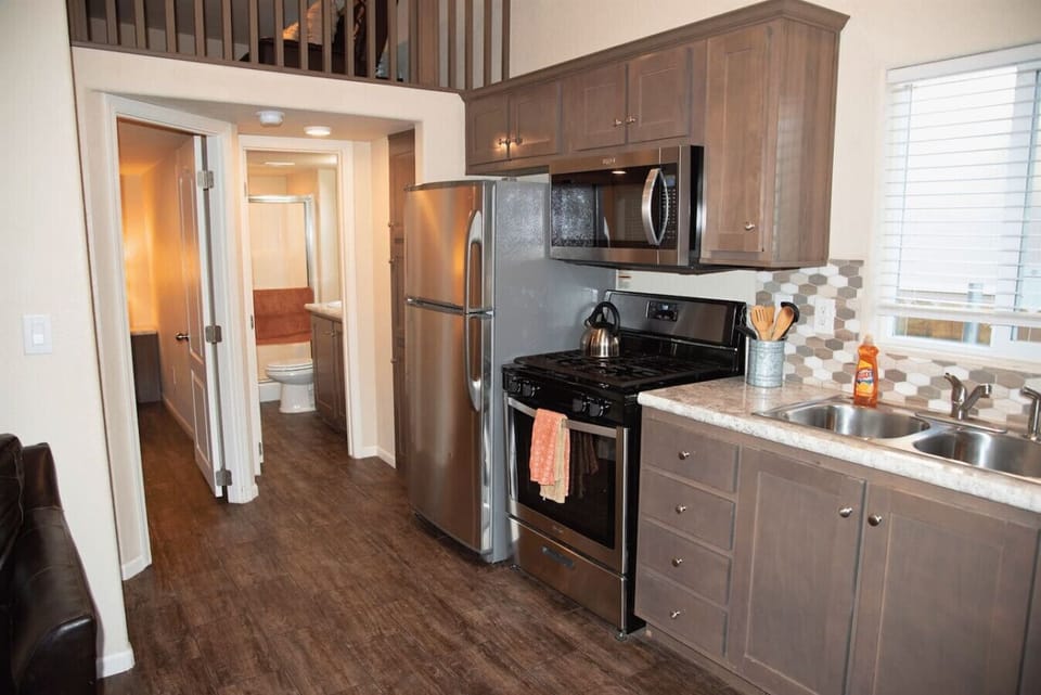 Fully equipped kitchen