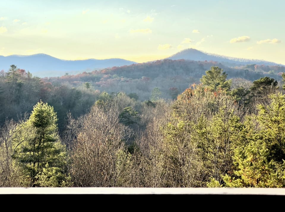 View from one of our balconies! (*Not a drone shot)