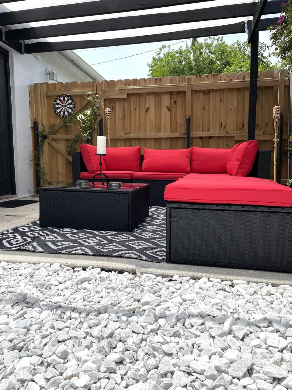 Lounge area