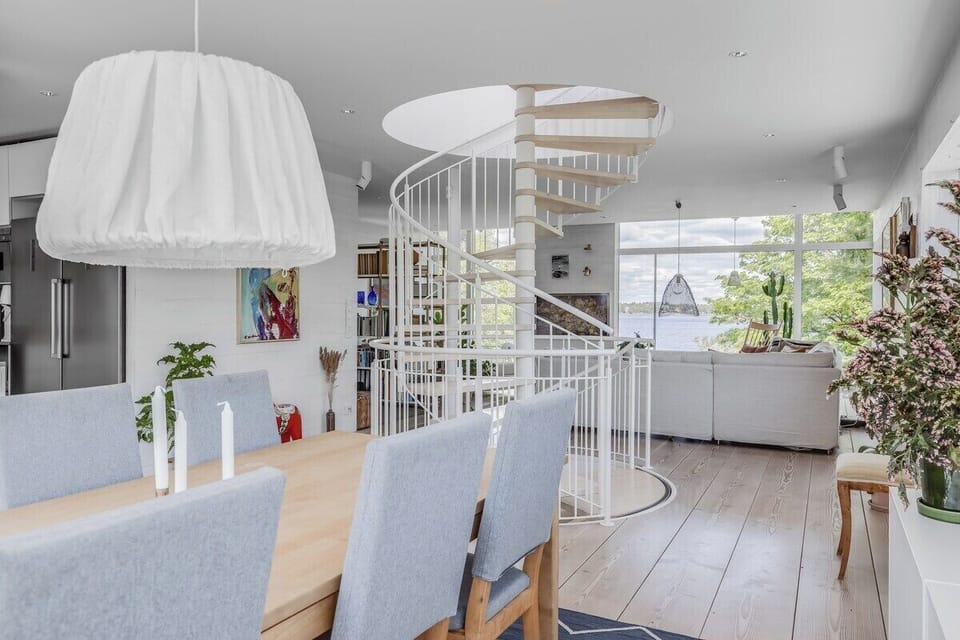Kitchen and living room
