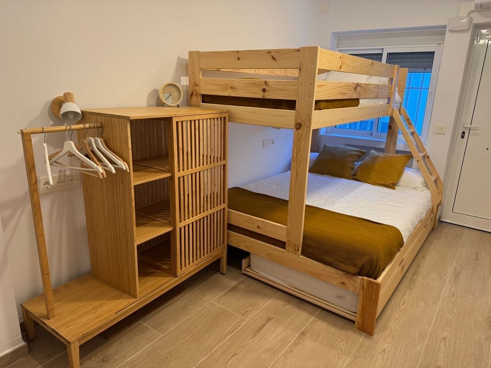 Stockbett in Zimmer 3