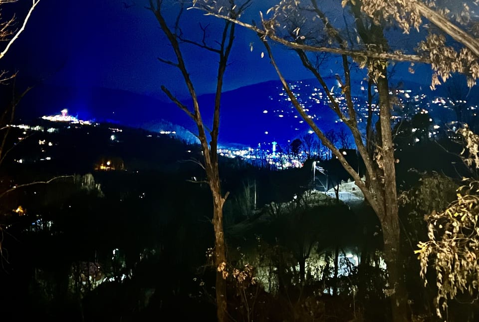 Amazing Downtown Views of Gatlinburg!