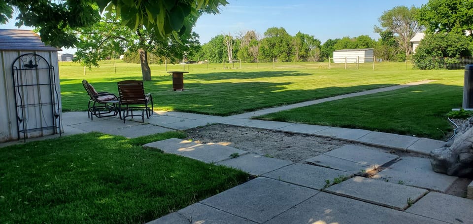 backyard patio
