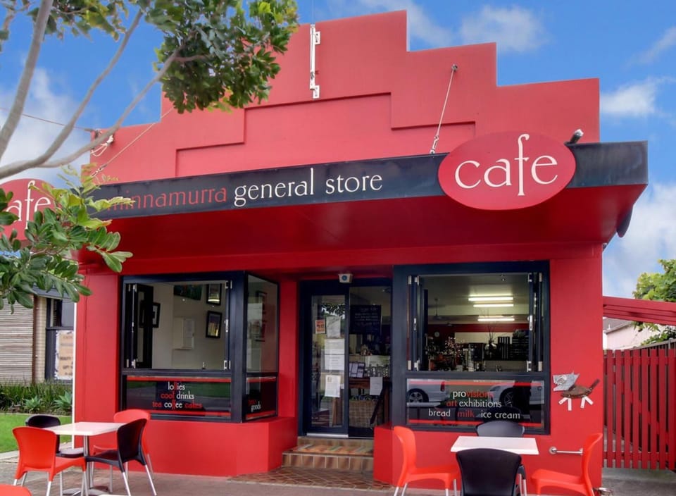 A minutes stroll away open for breakfast, brunch and lunch