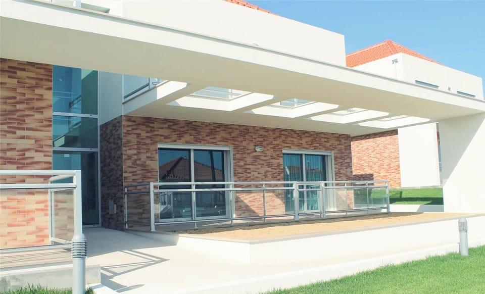 Front of apartment